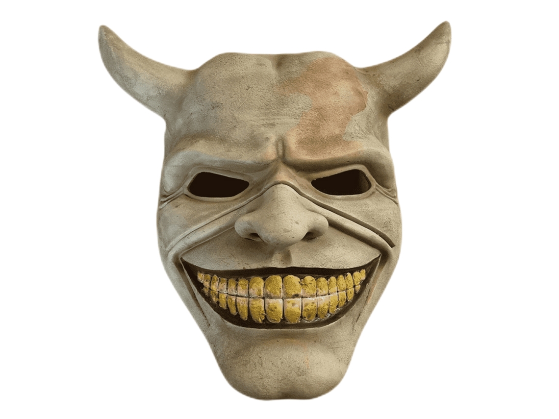 Laxiscreed Máscara De Látex Horror Para Halloween E Festas Temáticas, Perfeita Para Cosplay