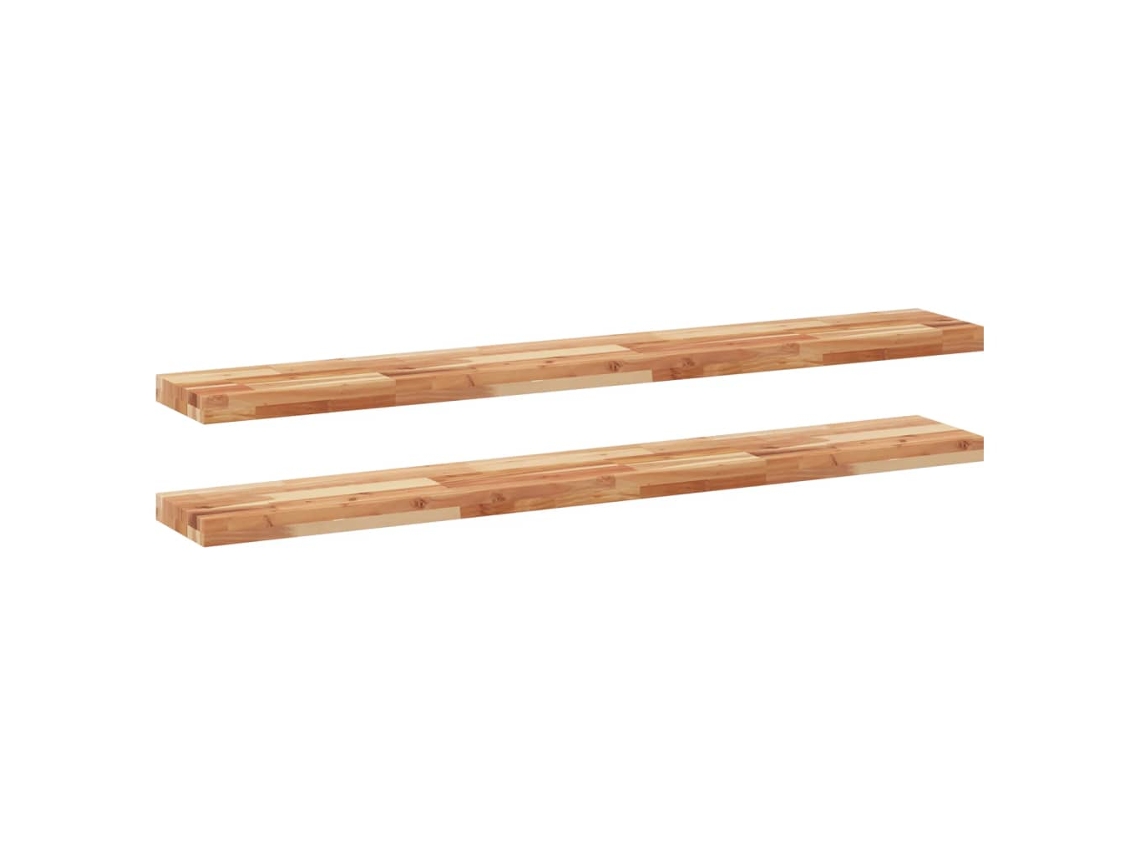 Floating Shelf, Floating Shelves Vidaxl Marrom Madeira De Acácia (120 X 20 X 4 Cm)