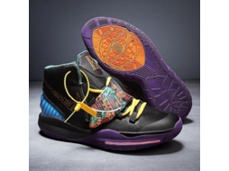 Zapatos De Basquete Para Adolescentes Antiderrapantes Altos Transpirables Com Proteção De Tornozelo Cuarenta Negro