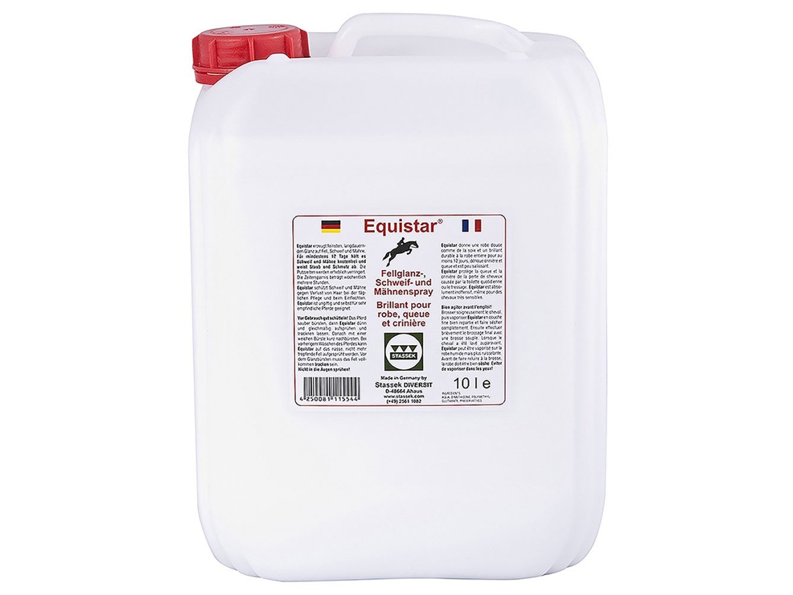 Loção de Pelagem/Cauda/Crina Equistar 10L Transparentestassek