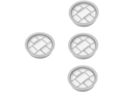 Nuobesty Kit De 4 Filtros Hepa De Reposição Para Aspiradores De Pó Domésticos, Fácil Instalação E Longa Vida Útil