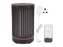 Laxiscreed Umidificador De Grão De Madeira Com Luz Noturna, Aromaterapia E Controle Remoto Em 200ml