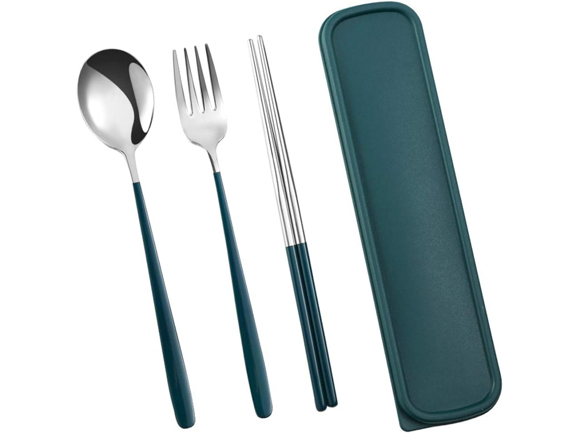 Conjunto de Talheres de aço inoxidável (4 Und)