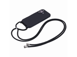 Capa De Celular Em Tpu Macio Com Cordão Ajustável Para Iphone 16