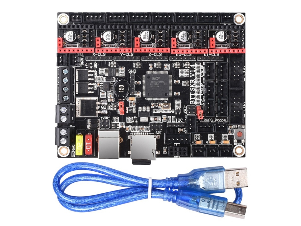 Placa Mãe Para Impressora 3d Btt Skr 1.4, Placa De Controle De 32 Bits Para Ender 3 V2, Atualização Para Voron 2.4 Diy Aquaforge