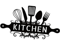 Painéis Decorativos Para Cozinha, Painel De Metal, Estilo Casa De Campo