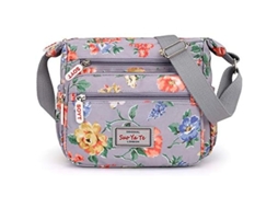 Bolsas Transversais Casuais Com Múltiplos Bolsos Para Mulheres À Prova De Água De Nylon