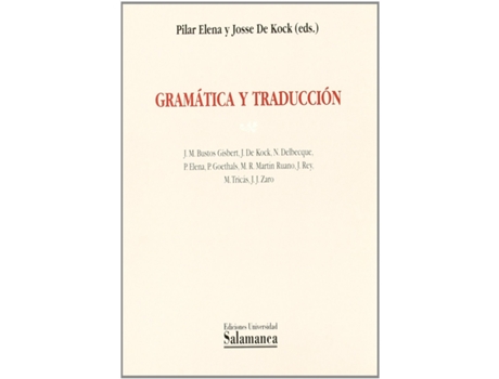 Livro Gramática Y Traducción de Josse De Kock (Espanhol)