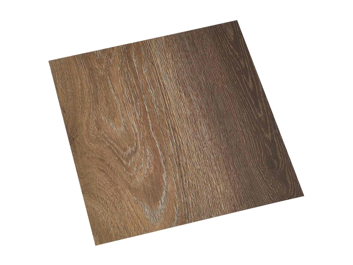 Vidaxl Pranchas De Piso Autoadesivo Castanho 30,5 X 30,5 Cm 20 Unid.