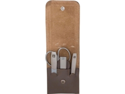 Zwilling Twinox Neat´S Leather Case Taupe 4 Peças