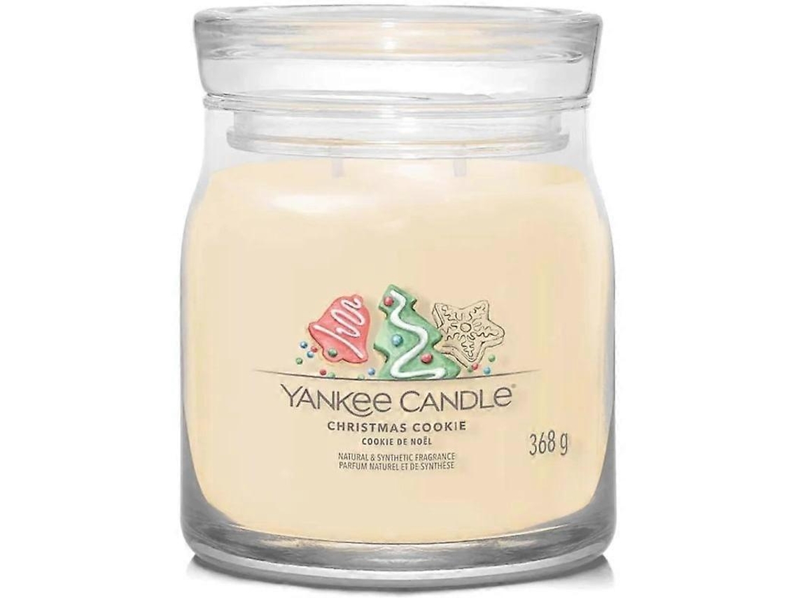 Yankee Candle Signature Pote Médio Biscoito De Natal 368g Olysi Shop