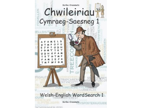 Livro Chwileiriau CymraegSaesneg 1 WelshEnglish Word Search 1 de Keith Paul Lucas (Galês)
