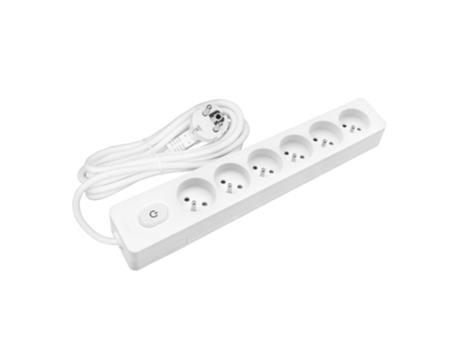 Extensão Eléctrica SELDUR G3Fu22B 3 Tomadas + Interrutor Usb A+C Carregamento Standard 12W Branco Cabo de 2M