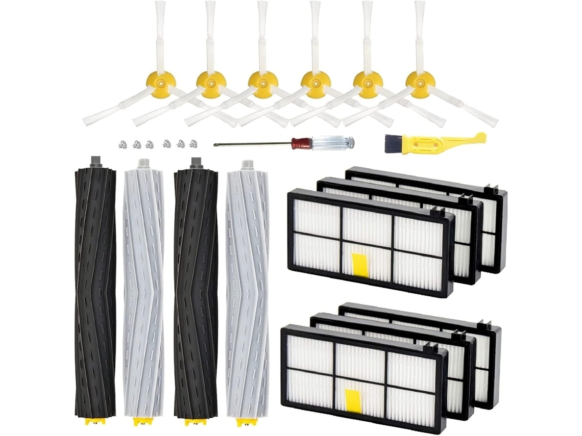 Kit Acessórios De Substituição Para Irobot Roomba Séries 800 E 900 (16 Peças) Cuich
