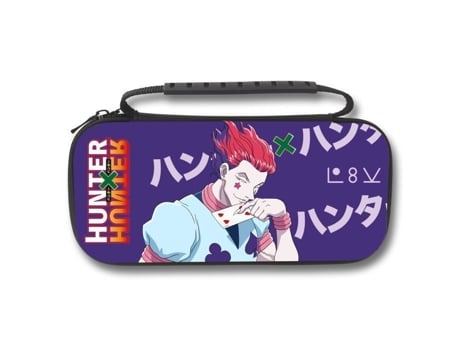 Estojo Roxo Hisoka para Nintendo Switch e Switch Oled Hunter X Hunter