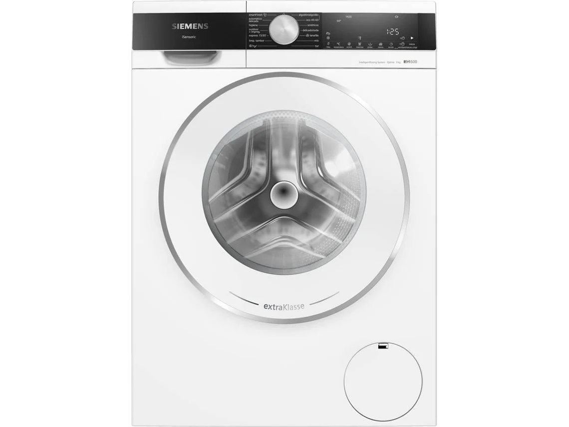 Máquina de Lavar Roupa SIEMENS I-Dos WG44G2F2EP (9 Kg - 1400 rpm - Branco)