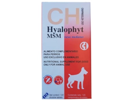 CHEMICAL IBERICA Hyalophyt Msm Razas Medianas 120 Comp.