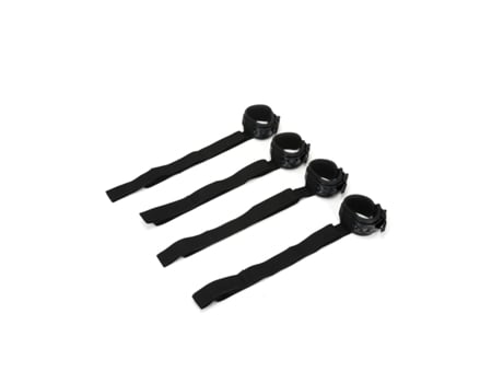 Kit Bondage com Corda Ajustável WHIPSMART Diamond (Preto)