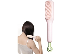 Escova de cabelo retrátil, cerdas retráteis
