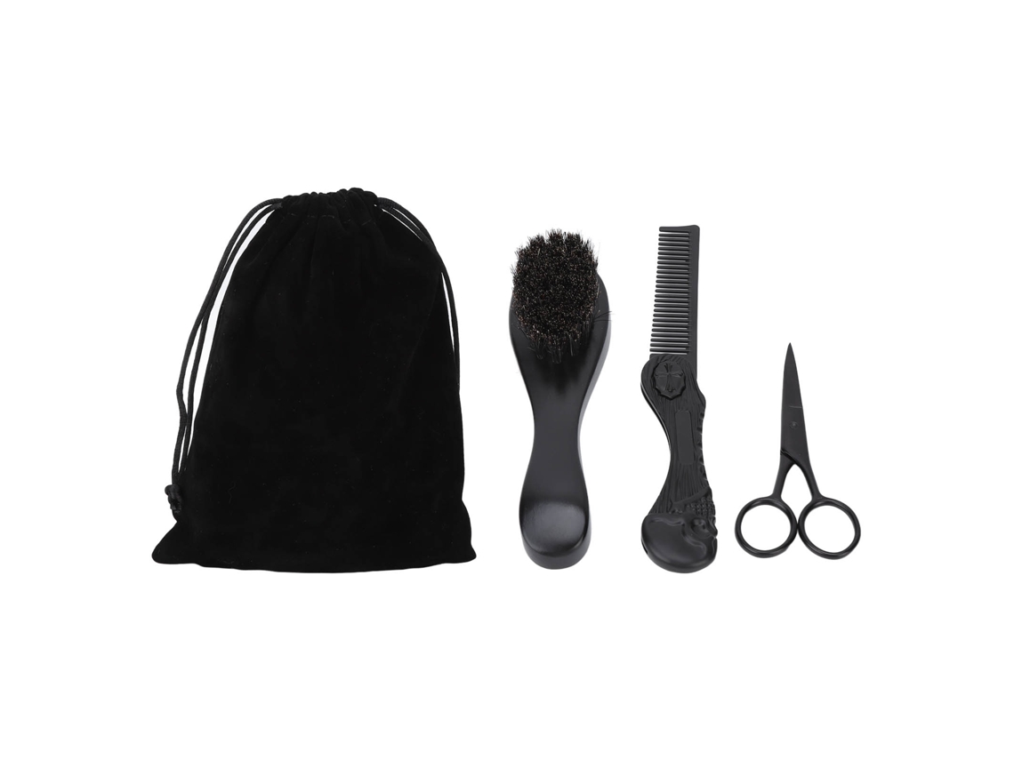 Kit De Máscara, Escova, Tesoura, Pente E Estojo