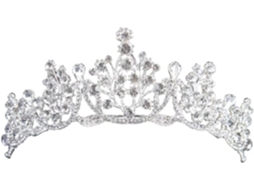 Conjunto De Joias Para Noivas Com Elegante Tiara De Cristal Para Festa De Casamento.