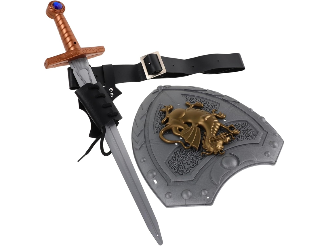 Cinto Com Bainha Para Acessórios De Cosplay Medieval E De Escudo, Ideal Para Fantasias De Cavaleiro Viking Ou Pirata.