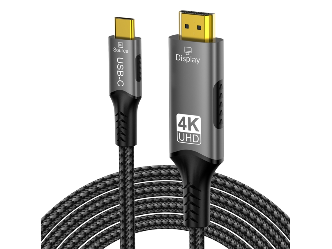 Cabo Usb c para Hdmi 4k 1m AQUAFORGE