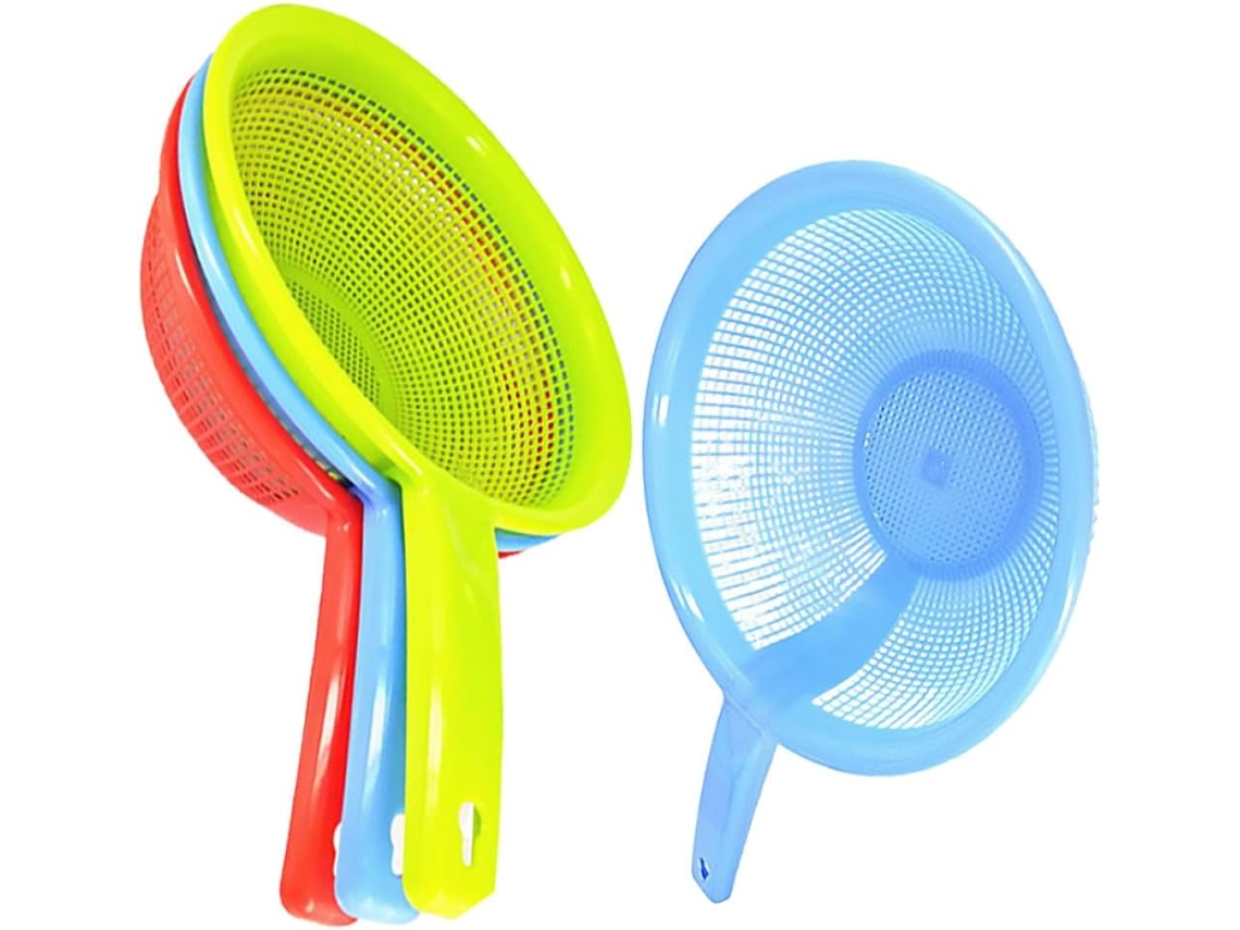 Cestos De Drenagem Plástico Zerodeko, Cor Aleatória, Design Vazado,