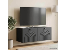 Vidaxl Gabinete De Tv De Parede Preto 78,5 X 31 X 30 Cm