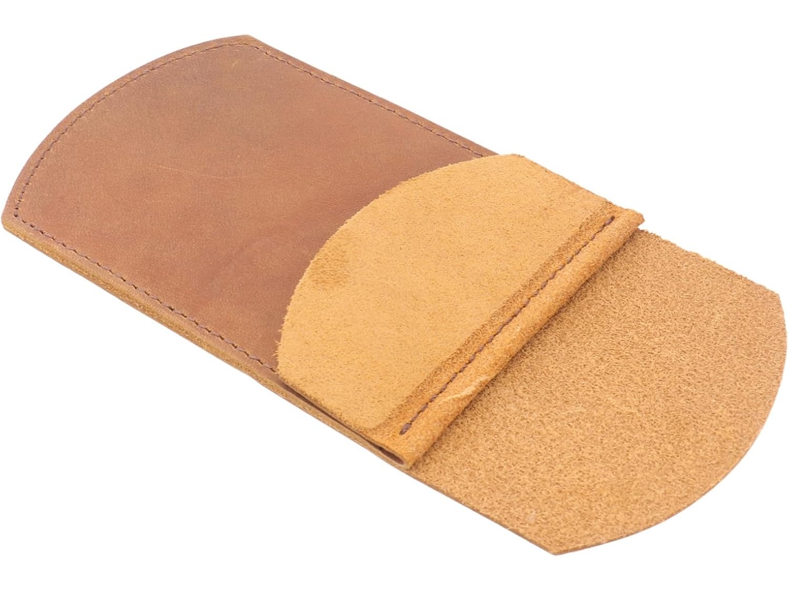 Porta Bolsa Doitool Couro, Resistente à Água, Prático, Canetas, Cartões E Credenciais, Ideal
