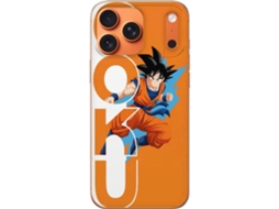 Capa Para Celular Compatível Com Apple Iphone 17 Pro Max. Ilustração De Um Poderoso Guerreiro De Anime Em Um Traje Laranja, Com Uma Pose Dinâmica E Mo