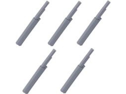 Packove Conjunto De 5 Dobradiças Magnéticas Autofechadas Para Portas Armário, Em Abs, Com Design Elegante, Para