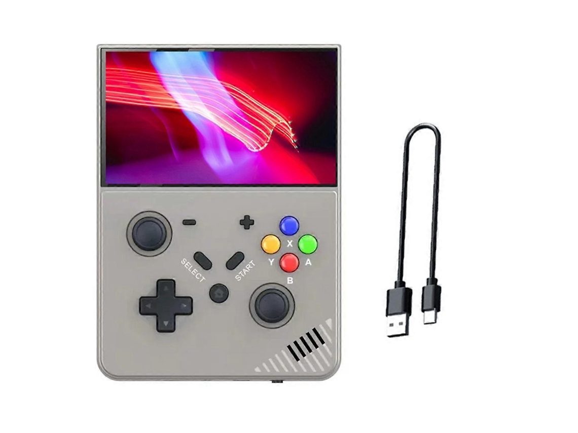 Console De Jogos Portátil R43 Pro 128g 4,3 Polegadas 4k Hd Retro Game Console Linux Sys Para Psp Ps1 N64 A VONKELIOS