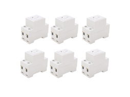Laxiscreed Tomada Modular Com Suporte Para Relés Industriais De 3-perfurções Para Potência