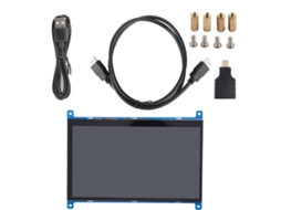 Monitor De Tela Tática Ips Capacitivo Com Ângulo De Visão Amplamente Para Raspberry Pi 4b/3b