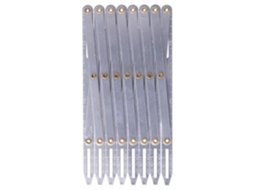 HURRISE Craft Sewing Gauge Régua Medidor de Costura de Alumínio Comprimento Ajustável Diy Acessórios para Cortina