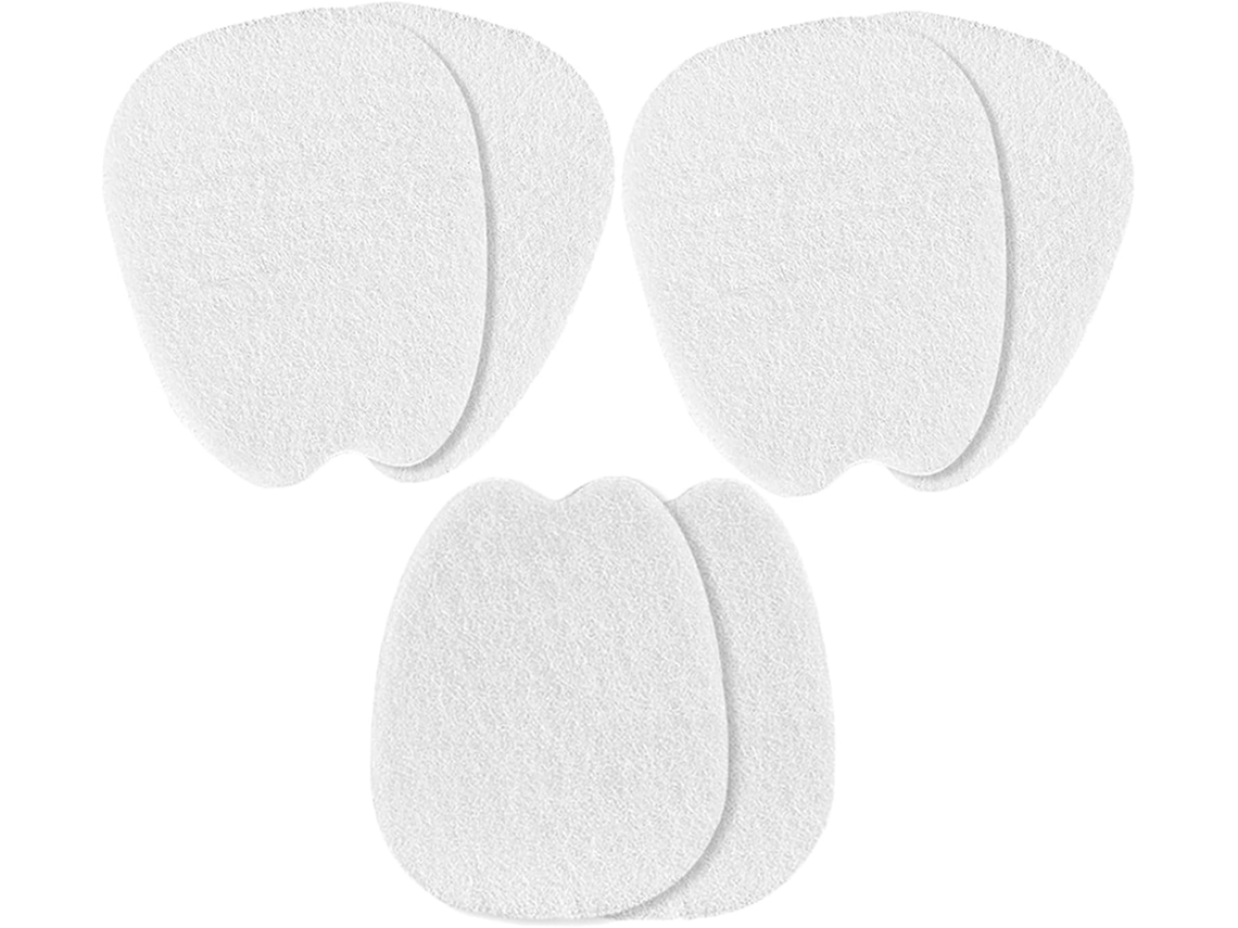 Valiclud 3-pares De Protetores Língua Autoadesivos Para Calçados, Almofadas Para Língua De Feltro Calçados