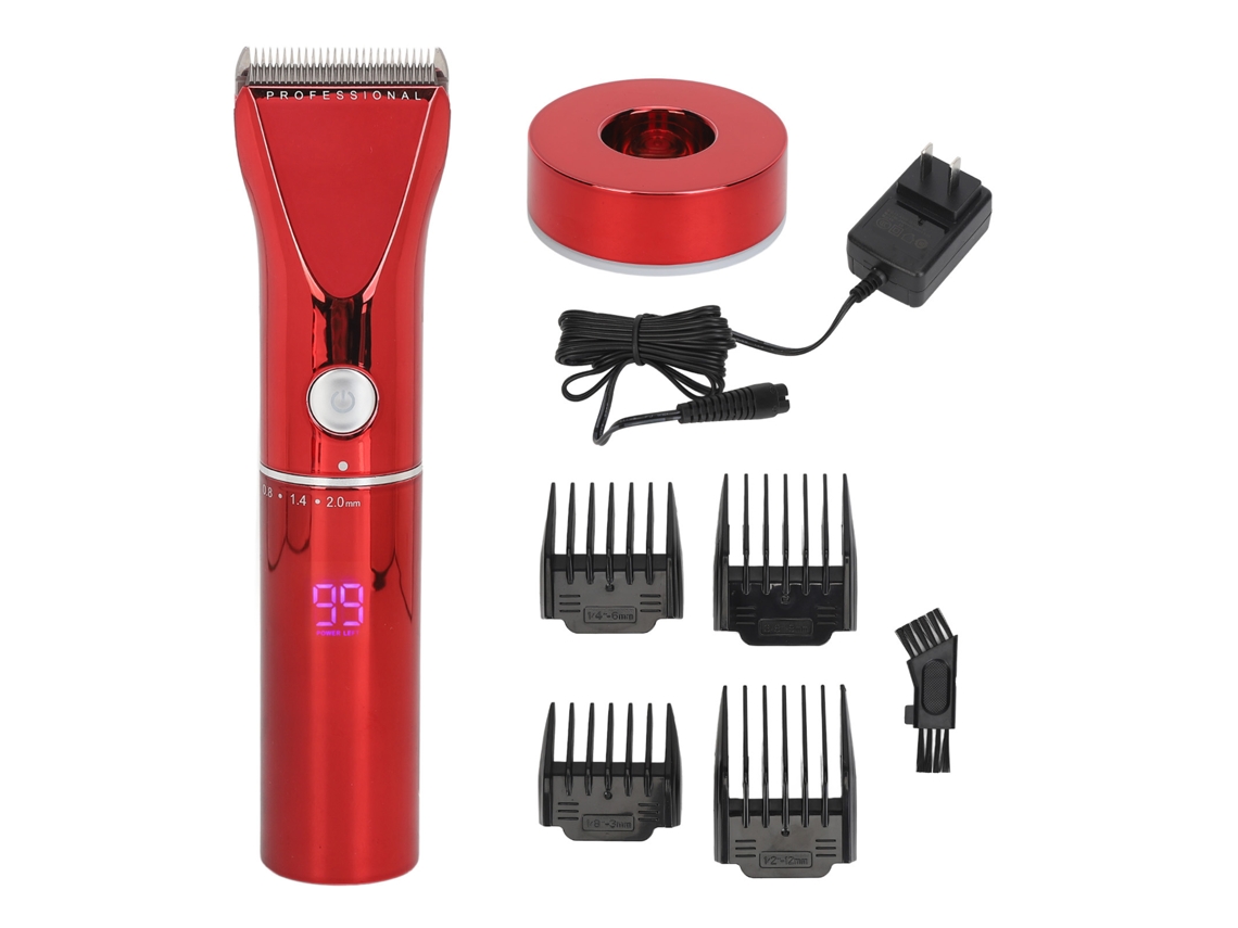 2026-cortadora De Pelo Eléctrica Profesional Para Barbería Y Hogar Con Base 100‑240v