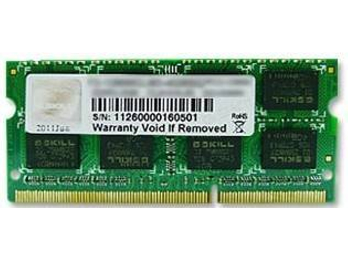 Memória RAM DDR3 G.SKILL 4711148598163 (1 x 8 GB - 1333 MHz - CL 9)