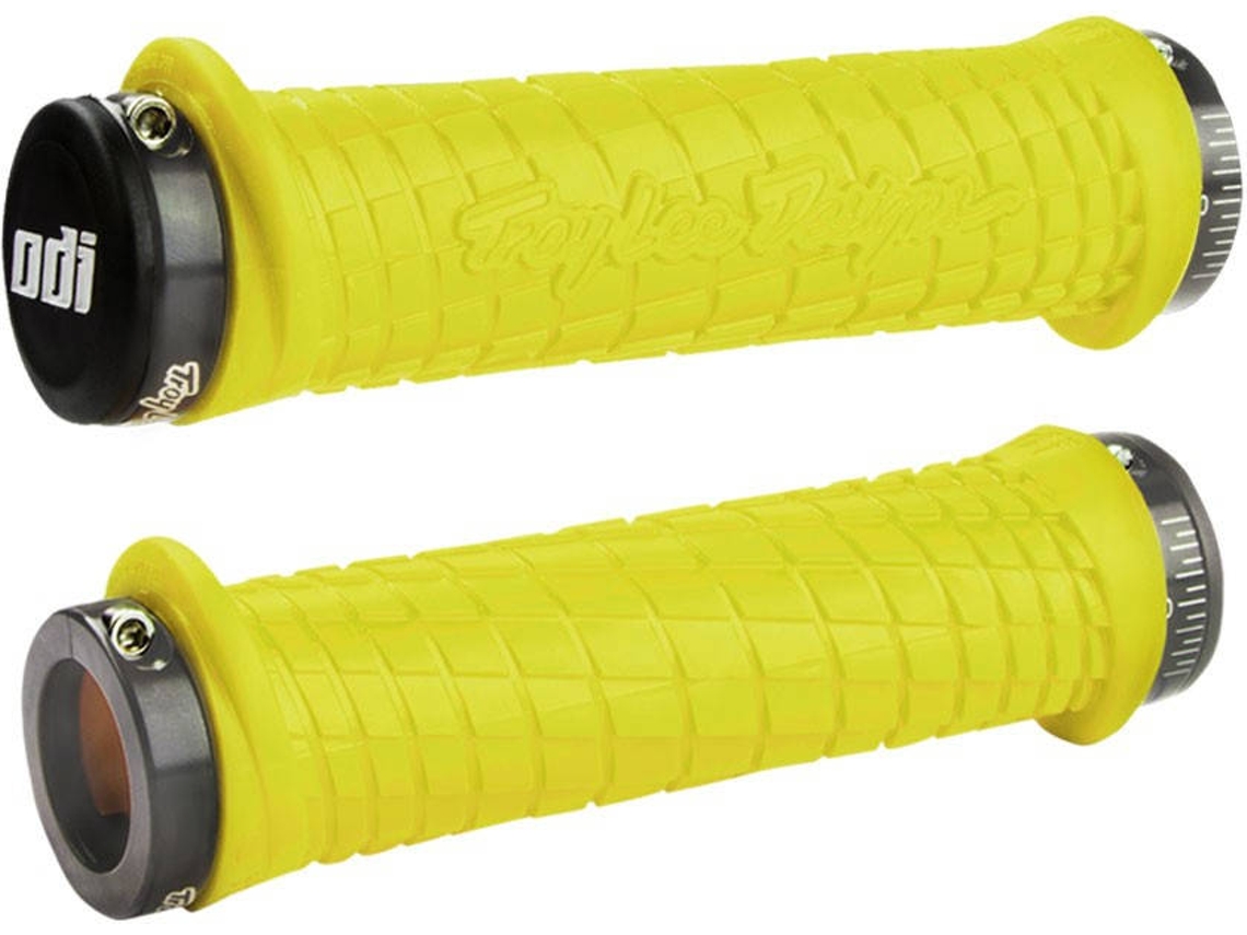 Punhos de Bicicleta ODI GRIPS Troy Lee Designs Signature Laranja