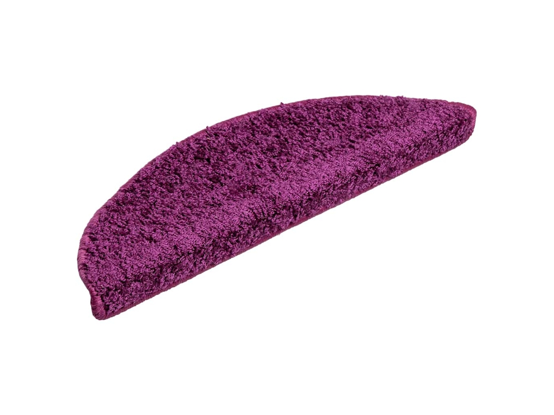 Tapetes de Escada 20 Peças 56x17x3cm Violeta Semicircular MAISON EXCLUSIVE