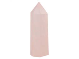 Varinha de Fluorita Rosa Quartzo Natural | S/MARCA
