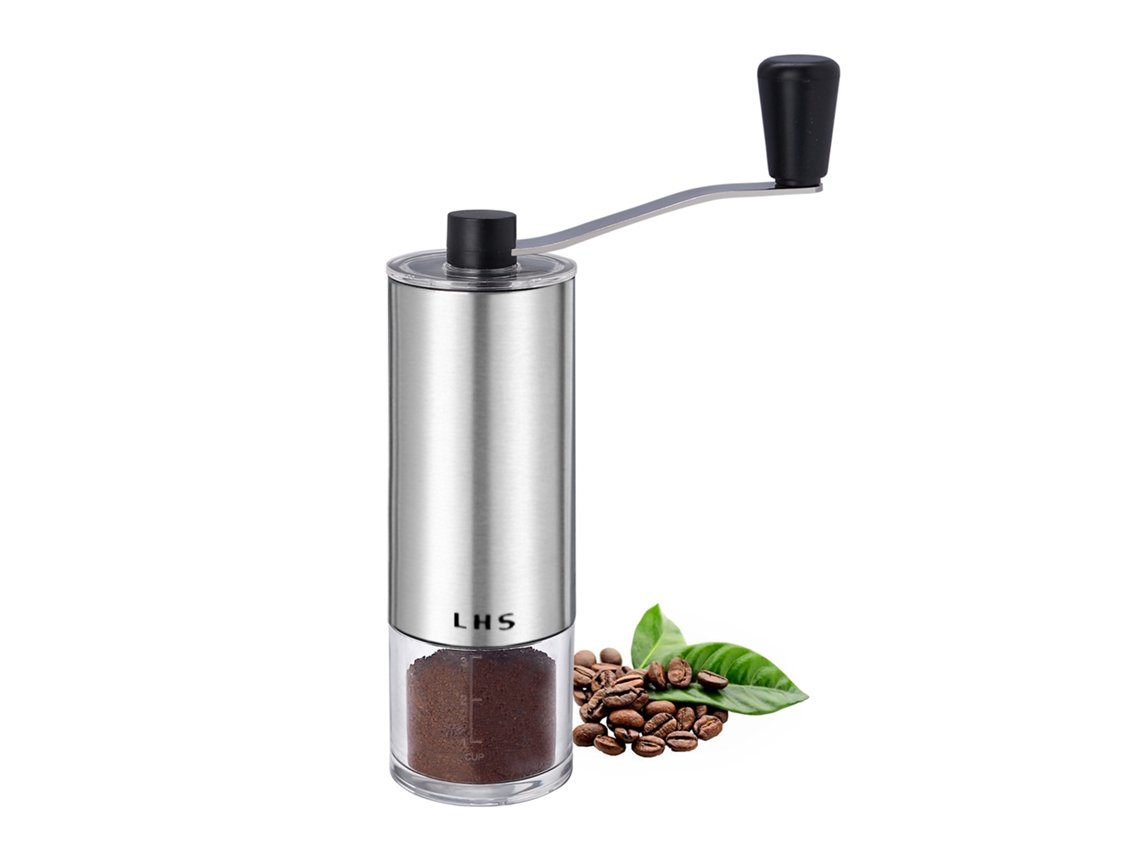 Moedor De Café Manual Em Aço Inoxidável Brilvibera