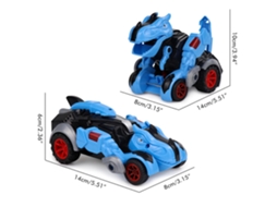 Bjww-brinquedo De Carro Dinossauro Deformável Manual Para Crianças Presente De Aniversário Festa