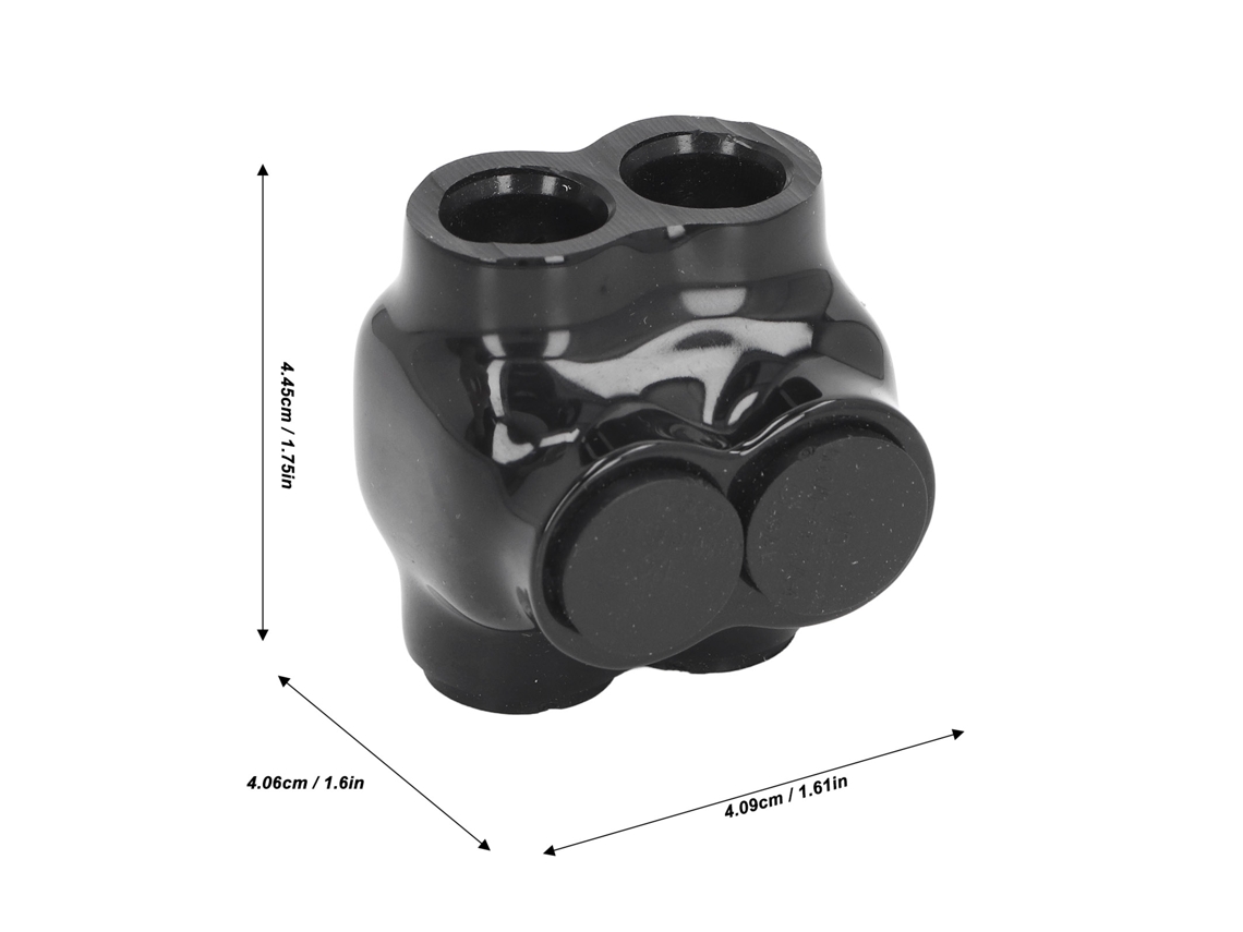 Conector Isolado 2 Portas Com Parafuso Hexagonal