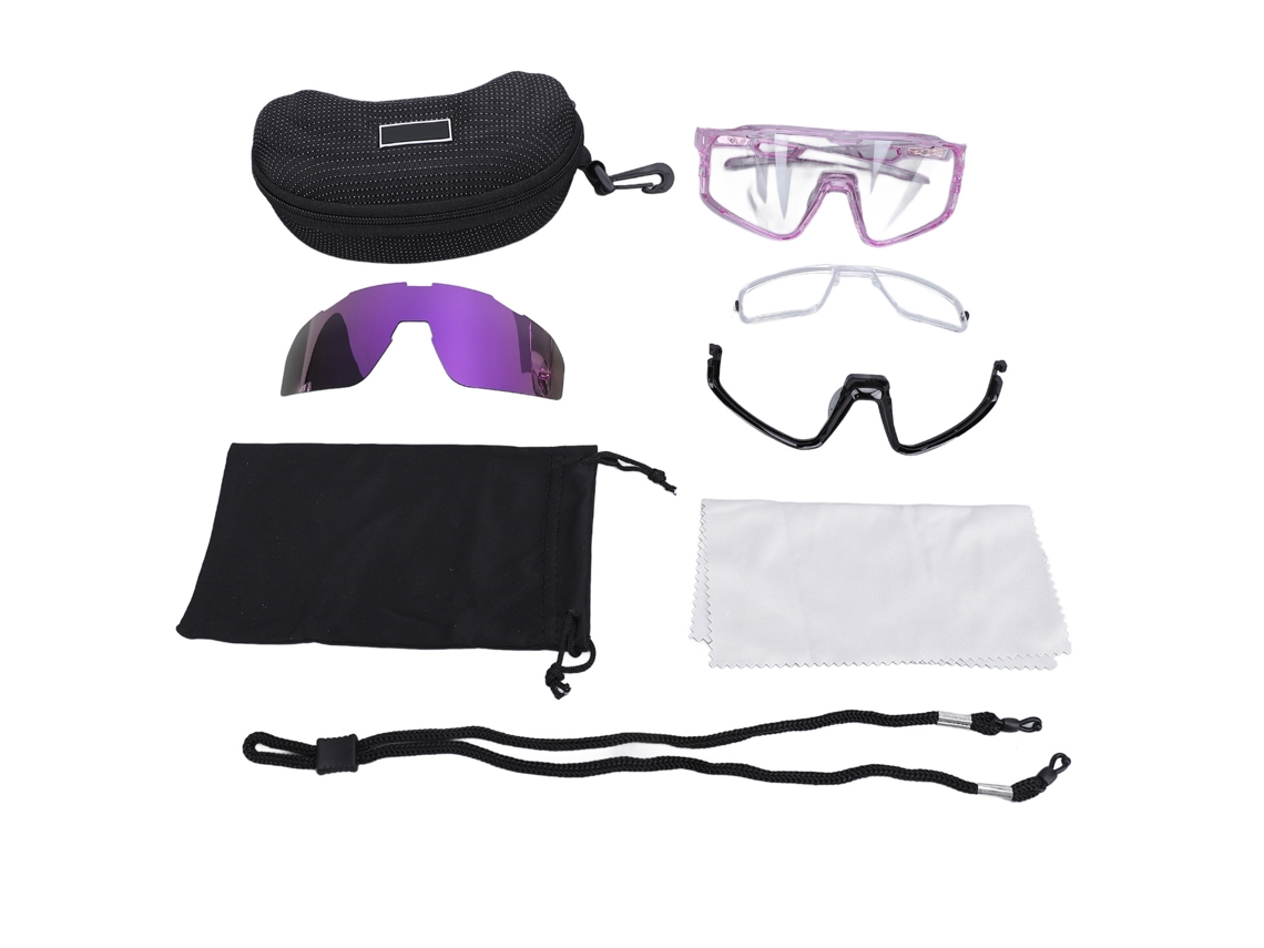 Óculos Mali esportivos polarizados, UV400, com moldura para miopia, para ciclismo, pesca, direção