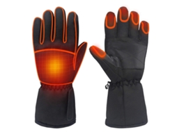 Luvas Aquecidas Mali com bateria elétrica, tela tática, para inverno, ciclismo, hiking e esqui | S/MARCA