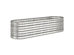 Garden Raised Bed, Garden Raised Beds Vidaxl Prateado Aço (152 X 40 X 36 Cm)