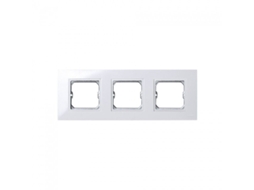 Espelho 3 Elementos Branco Para Peça Intermediária Simon 27 Play 2701630 030