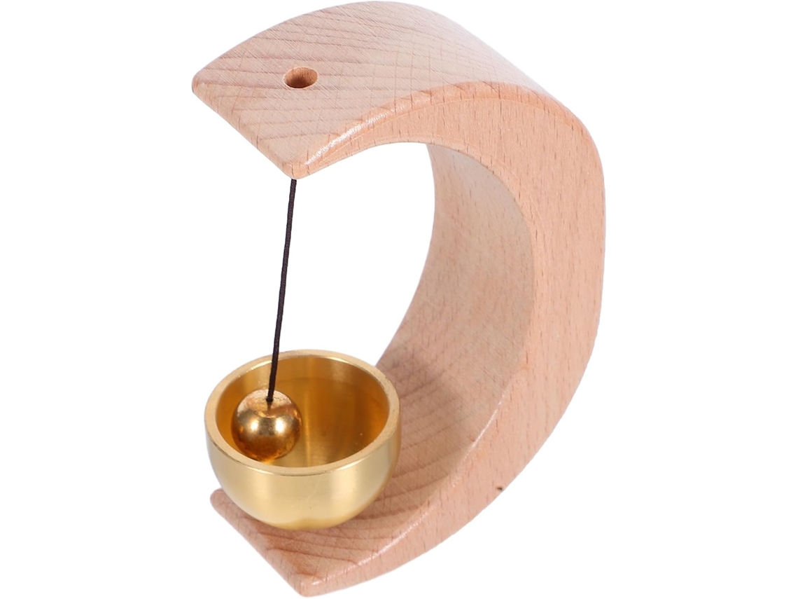 Campainha de Parede Magnética em Cobre com Suporte Às Intempéries, Design Vintage para Porta de Entrada, Jardim e CHABERLU